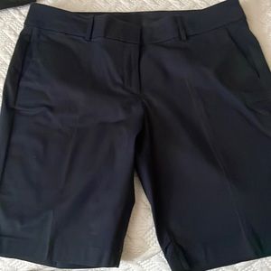 Brand new, never been worn, navy Ann Taylor, Bermuda shorts with pockets